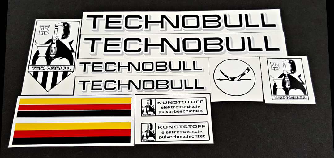 Techno_Bull Decal set - H Lloyd Cycles