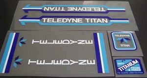 Teledyne Titan Decal set - H Lloyd Cycles