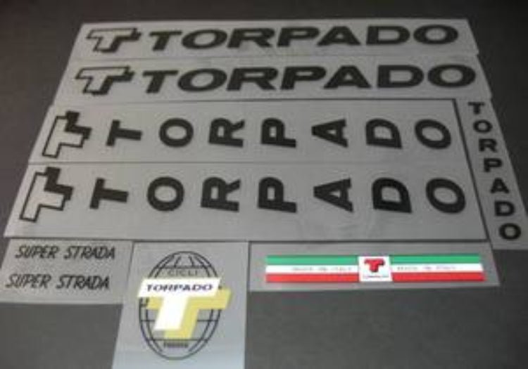 Torpado decal set - H Lloyd Cycles
