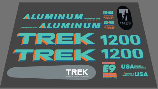 Trek 1200 Decal set - H Lloyd Cycles