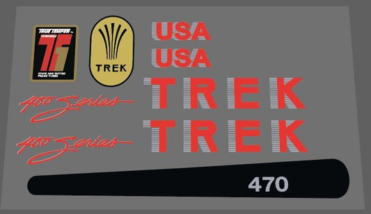 Trek 470 series decal set - H Lloyd Cycles