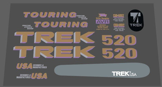 Trek 520 decal set - H Lloyd Cycles