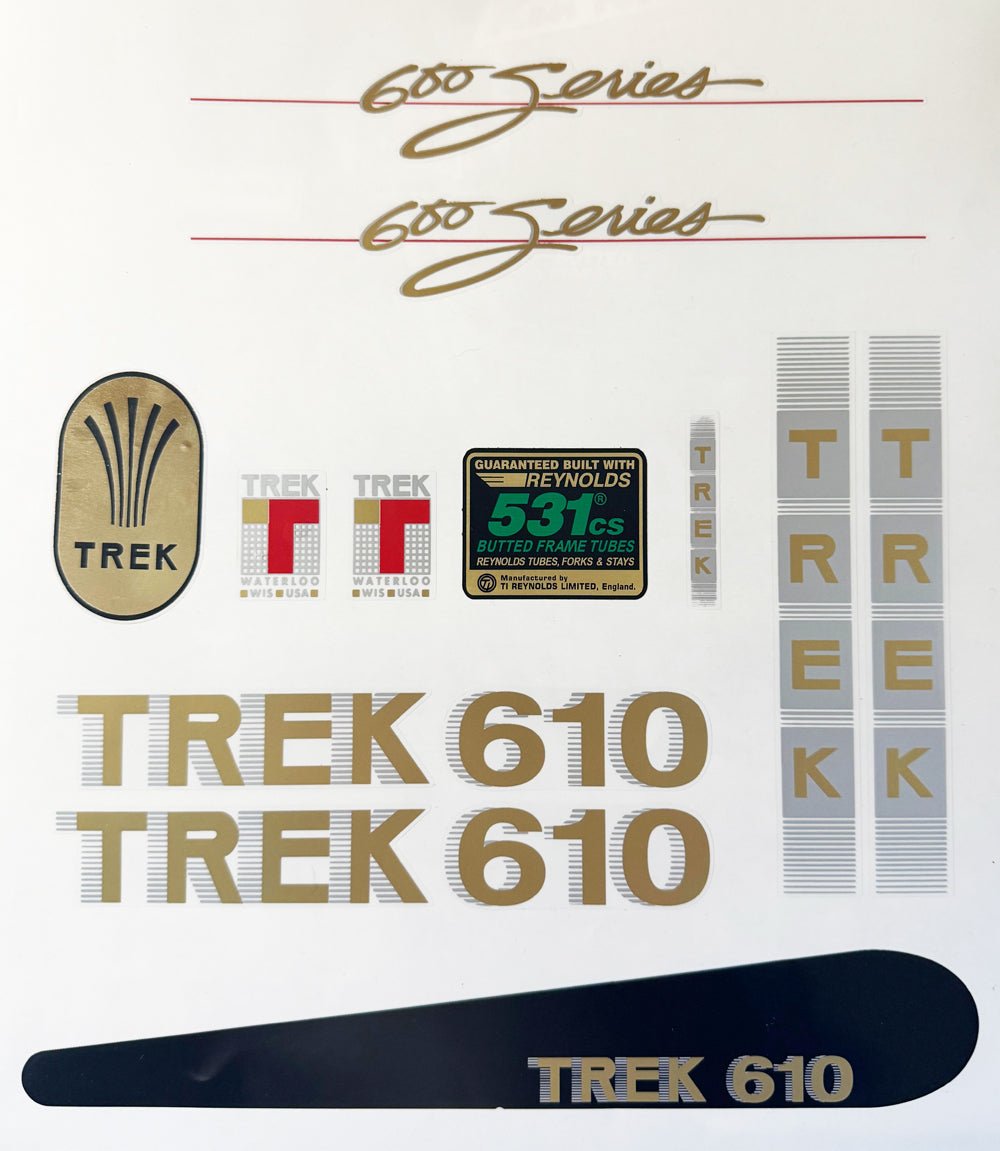 Trek 610 decal set - H Lloyd Cycles
