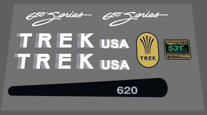 Trek 620 series decal set - H Lloyd Cycles