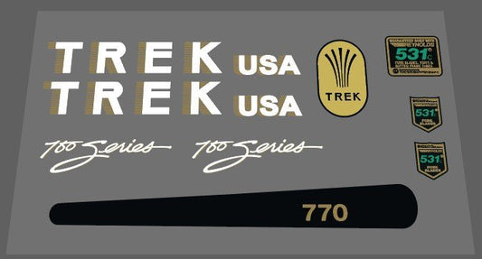 Trek 770 series decal set - H Lloyd Cycles