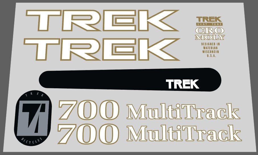 Trek Multitrack 700 decal set - H Lloyd Cycles
