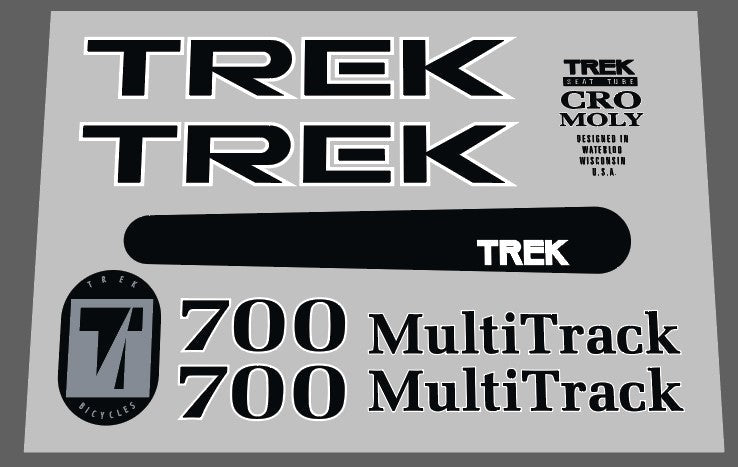 Trek Multitrack 700 decal set - H Lloyd Cycles