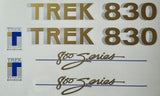 Trek 830 decal set