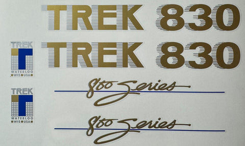Trek 830 decal set