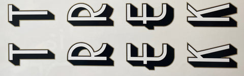 Trek Seat tube decals