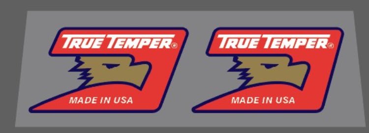 True Temper fork decals - H Lloyd Cycles