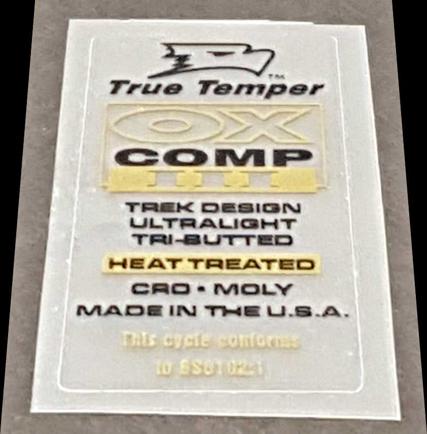 True Temper Ox Comp - H Lloyd Cycles