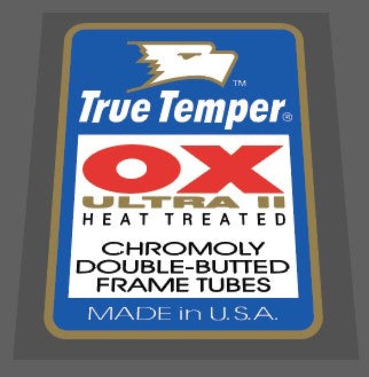 True Temper OX Ultra ll tuding decal - H Lloyd Cycles