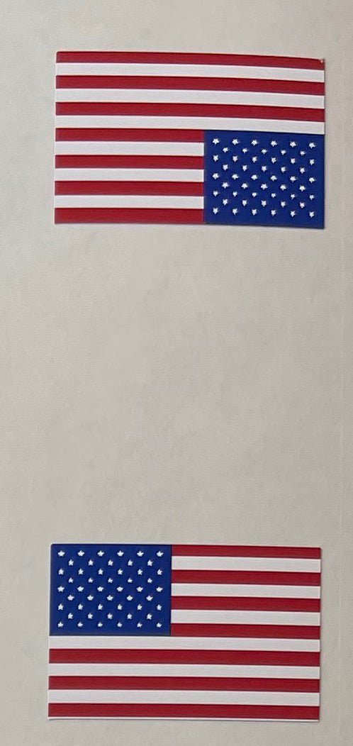 USA Flags pair - H Lloyd Cycles