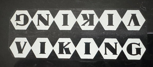 Viking Hexagonal downtube decal - H Lloyd Cycles