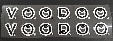 VOODOO DOWNTUBE DECAL