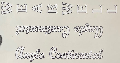 Wearwell Anglo Continental set