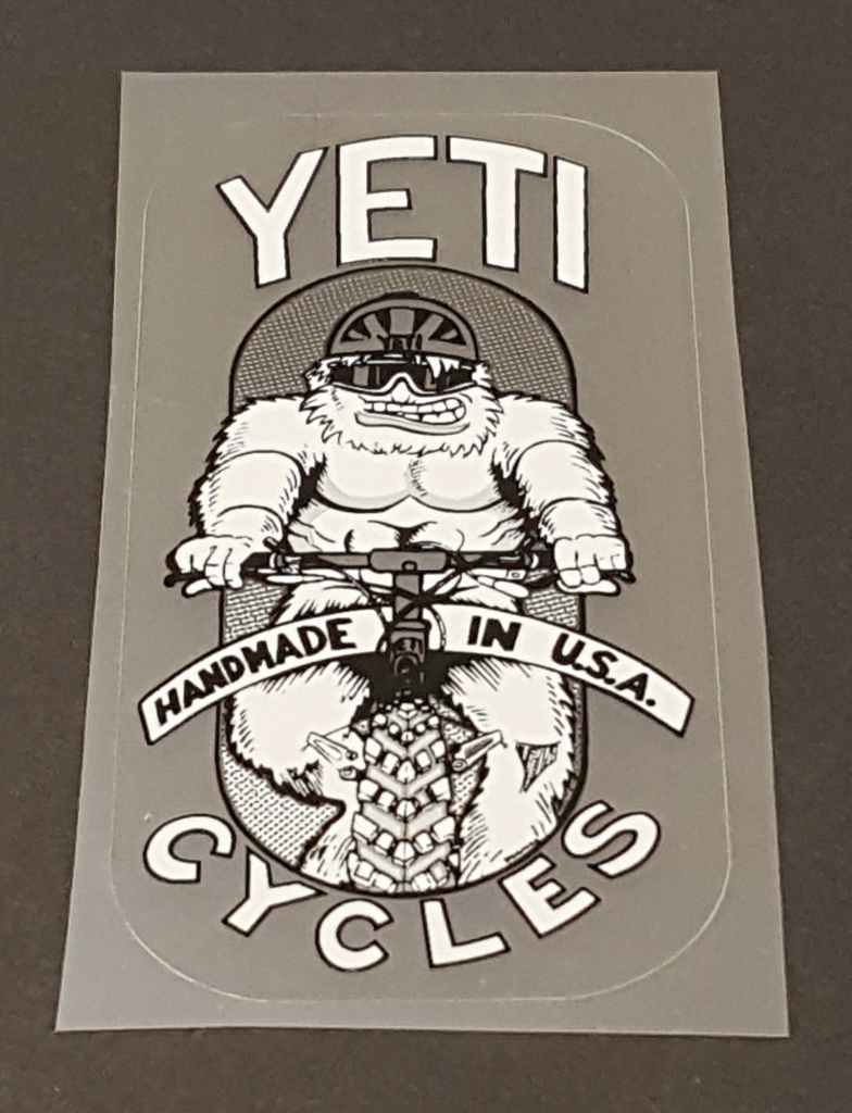 Yeti Cycles Decal - H Lloyd Cycles