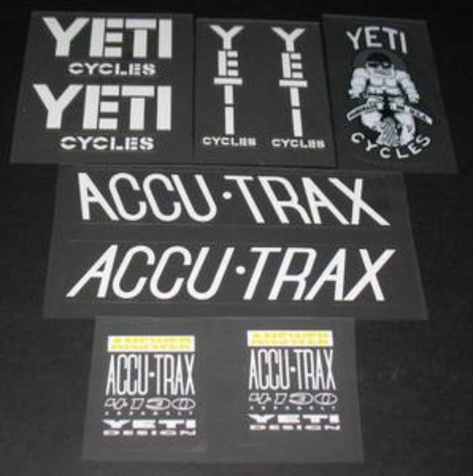Yeti Cycles decal set - H Lloyd Cycles