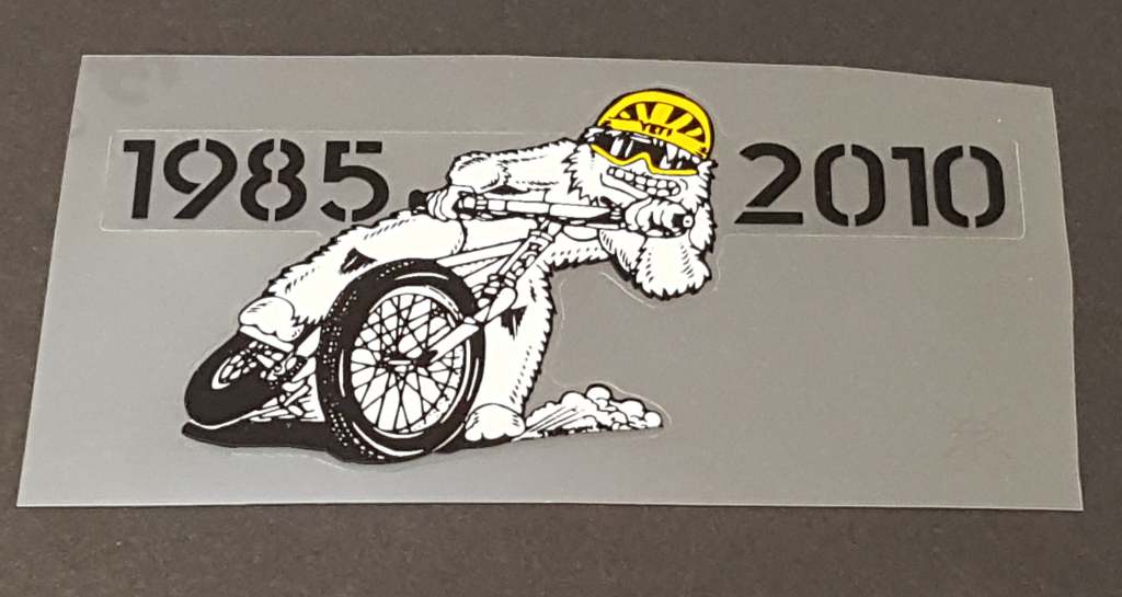 Yeti Decal - H Lloyd Cycles