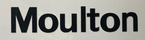 Moulton downtube decal