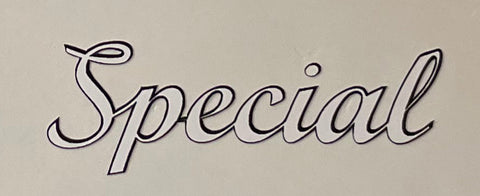 RIH Special Top tube decal