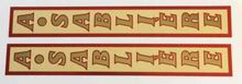 A Sabliere Fork decals