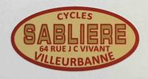 A Sabliere frame decal