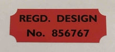 A Waller Reg Design decal