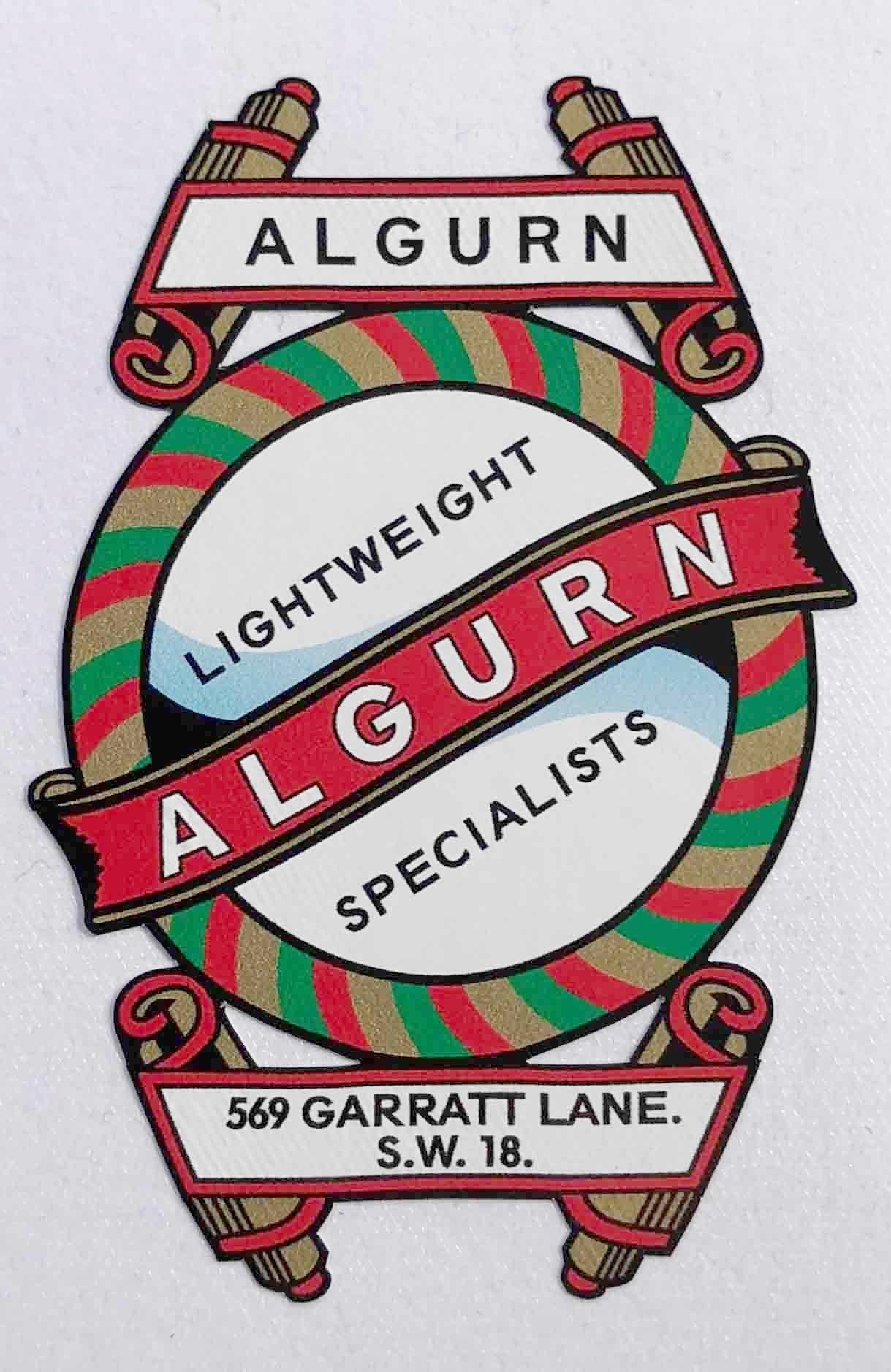 Algurn Head/Seat Crest - H Lloyd Cycles