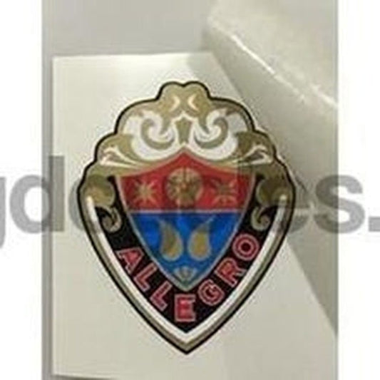 ALLEGRO head tube decal. - H Lloyd Cycles