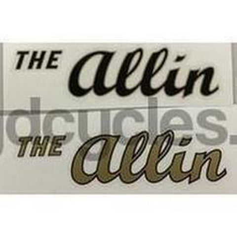 ALLIN Downtube decal.