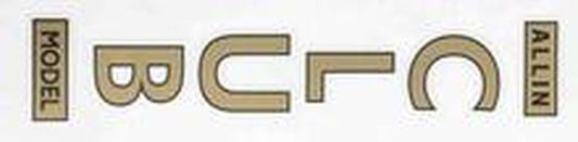 ALLIN seat tube model decals - H Lloyd Cycles