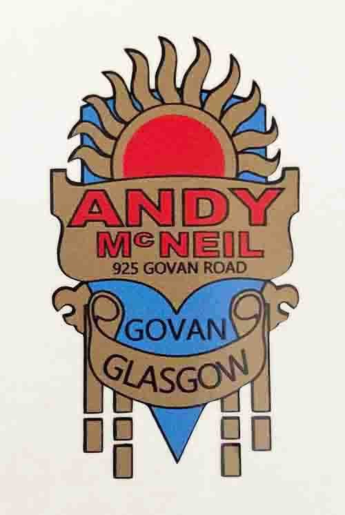 Andy McNeil Crest - H Lloyd Cycles