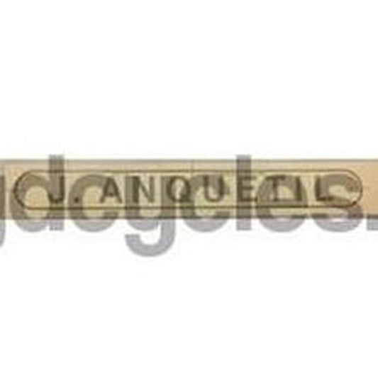 ANQUETIL. "J Anquetil" D/T block on elongated oval - H Lloyd Cycles