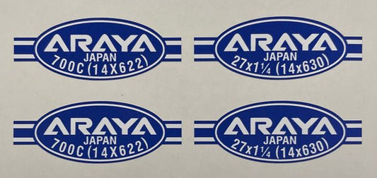 Araya Rim decals - H Lloyd Cycles