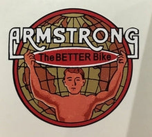ARMSTRONG head/seat crest. - H Lloyd Cycles