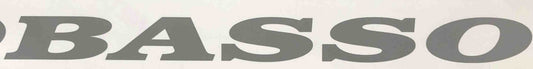 BASSO downtube sticker. - H Lloyd Cycles
