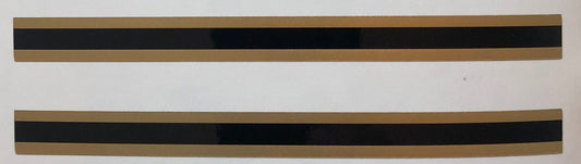 Black & Gold bands - H Lloyd Cycles