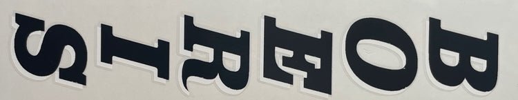 Boeris seat tube decal - H Lloyd Cycles