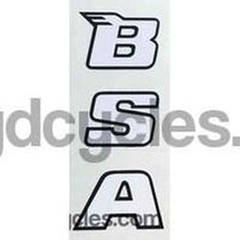 BSA modern seat tube decal.