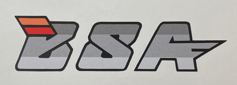 BSA Downtube decal