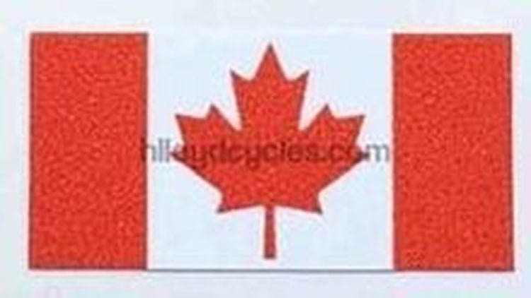 Canadian Flag Miscellaneous - H Lloyd Cycles