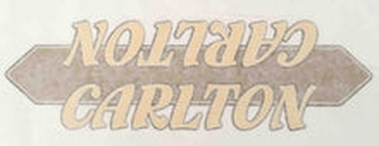 Carlton Corsair Down tube decal - H Lloyd Cycles