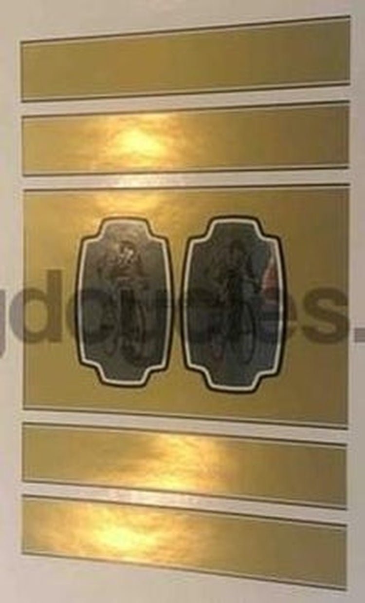 Carlton Corsair seat tube panel - H Lloyd Cycles