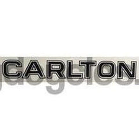 CARLTON down tube decal.