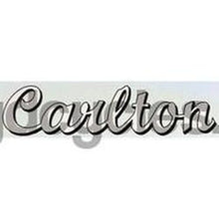 CARLTON downtube script with 3 - D effect - H Lloyd Cycles