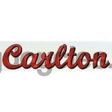 CARLTON downtube script with 3-D effect