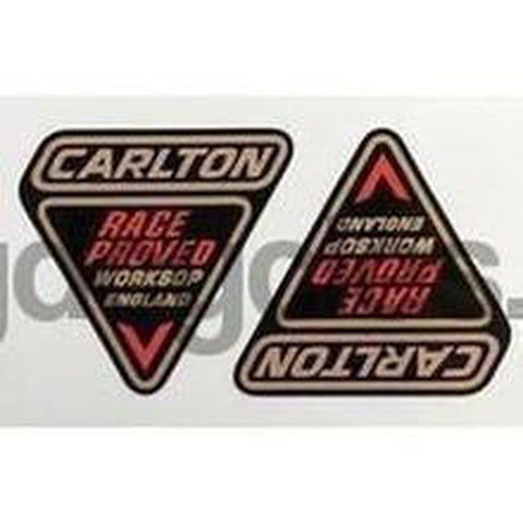 CARLTON Fork decals.