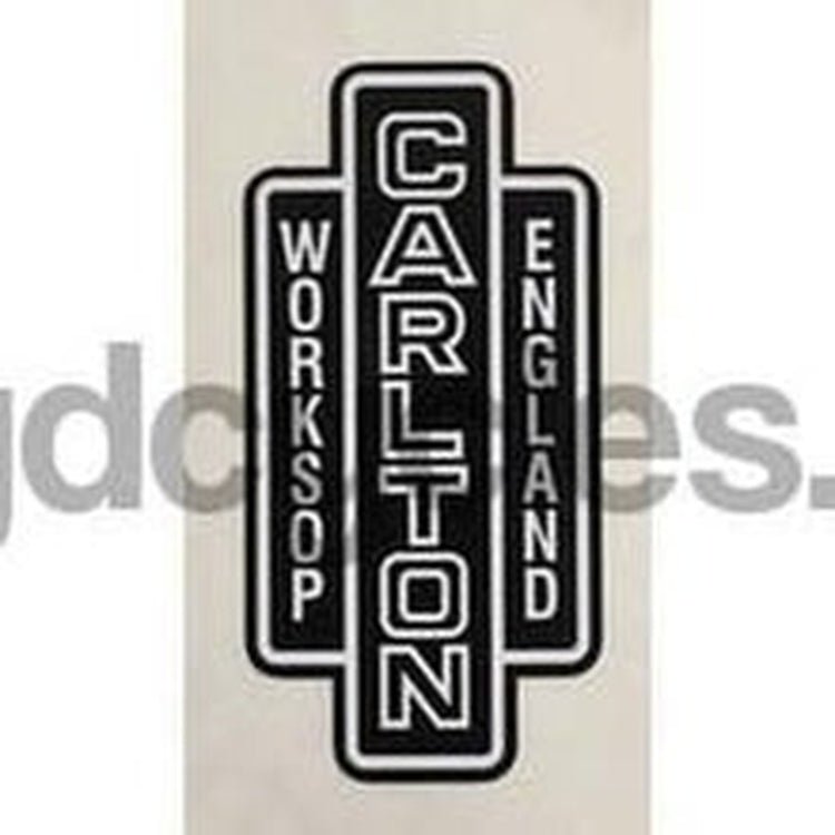 CARLTON head/seat transfer from 70's/80's. - H Lloyd Cycles